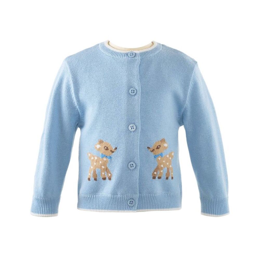 Rachel Riley Blue Fawn Cardigan